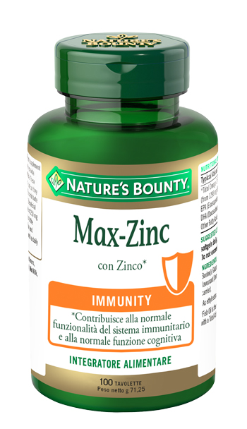 MAX ZINC 100 TAVOLETTE - Metafarm