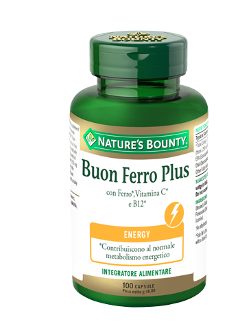 BUON FERRO PLUS 100 CAPSULE - Metafarm