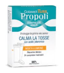 GOLASEPT TUSS PROPOLI CPR TOSSE DISPOSITIVO MEDICO COMPRESSE MASTICABILI ALLA PROPOLI IN ASTUCCIO - Metafarm
