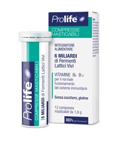 PROLIFE COMPRESSE MASTICABILI INTEGRATORE ALIMENTARE IN TUBETTO CON ASTUCCIO - Metafarm