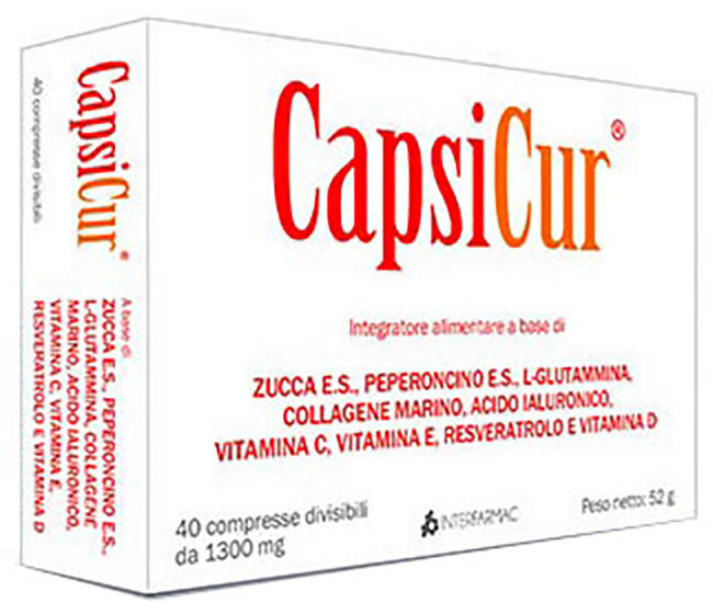 CAPSICUR 40 COMPRESSE - Metafarm