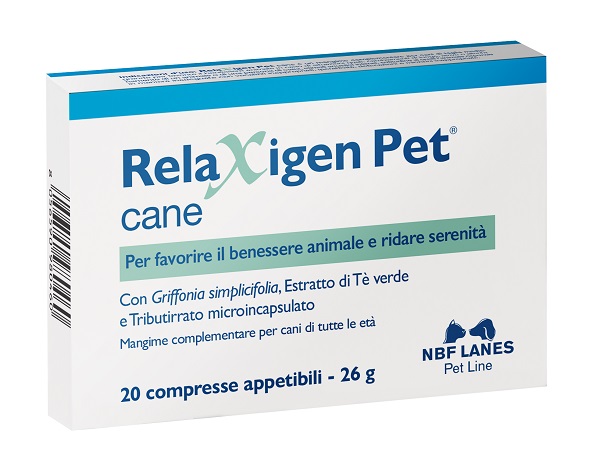 RELAXIGEN PET CANE BLISTER 20 COMPRESSE APPETIBILI - Metafarm