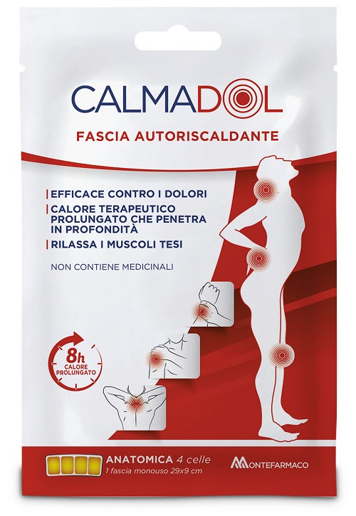 CALMADOL FASCIA AUTORISCALDANTE LOMBARE 1 PEZZO - Metafarm