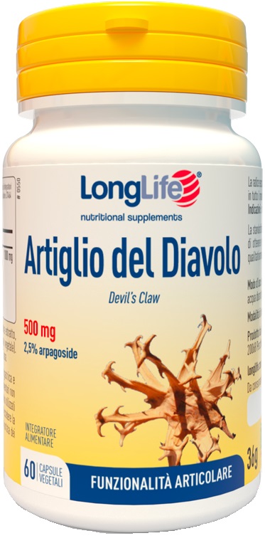 LONGLIFE ARTIGLIO DEL DIAVOLO 2% 60 CAPSULE - Metafarm