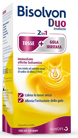 BISOLVON DUO SCIROPPO EMOLLIENTE 100 ML - Metafarm
