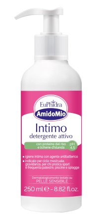 EUPHIDRA AMIDOMIO INTIMO DETERGENTE ATTIVO 250 ML - Metafarm
