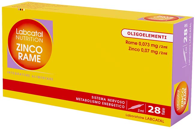 LABCATAL NUTRITION ZINCO RAME 28 FIALE 2 ML - Metafarm