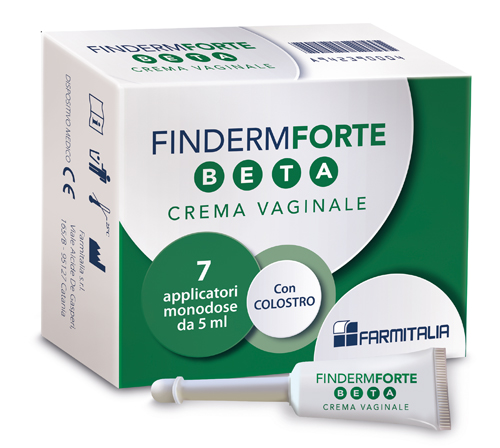 FINDERM FORTE BETA CREMA VAGINALE 7 APPLICATORI MONOUSO 5 G - Metafarm