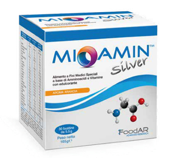 MIOAMIN SILVER 30 BUSTINE 5,5 G AROMA ARANCIA - Metafarm