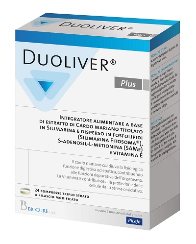 DUOLIVER PLUS 24 COMPRESSE - Metafarm