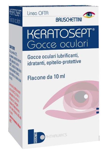 GOCCE OCULARI KERATOSEPT 10 ML - Metafarm
