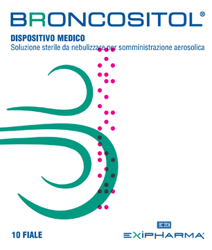 BRONCOSITOL SOLUZIONE STERILE DA NEBULIZZARE PER SOMMINISTRAZIONE AEROSOLICA 10 FIALE 3 ML - Metafarm