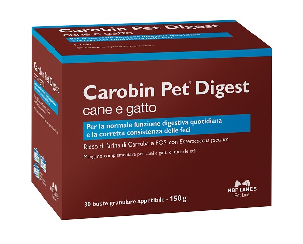 CAROBIN PET DIGEST GRANULARE 30 BUSTE DA 5 G - Metafarm
