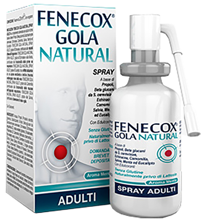 FENECOX GOLA NATURAL SPRAY ADULTI 25 ML - Metafarm