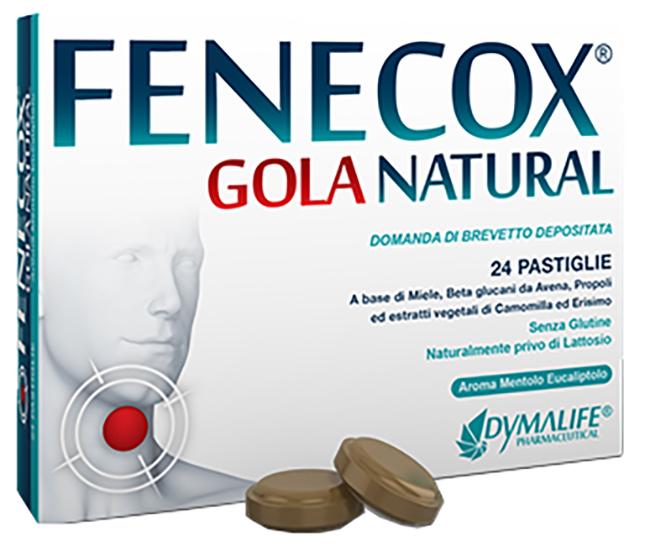 FENECOX GOLA NATURAL MENTOLO EUCALIPTO 36 PASTIGLIE - Metafarm