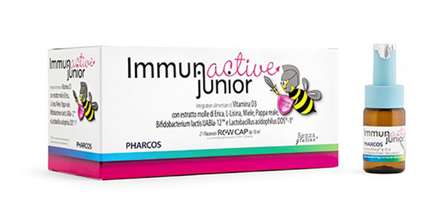 IMMUNACTIVE JUNIOR PHARCOS 21 FIALE 10 ML - Metafarm