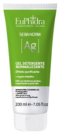EUPHIDRA SEBANORM AG GEL DETERGENTE 200 ML - Metafarm