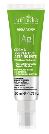 EUPHIDRA SEBANORM AG CREMA PREVENTIVA 50 ML - Metafarm