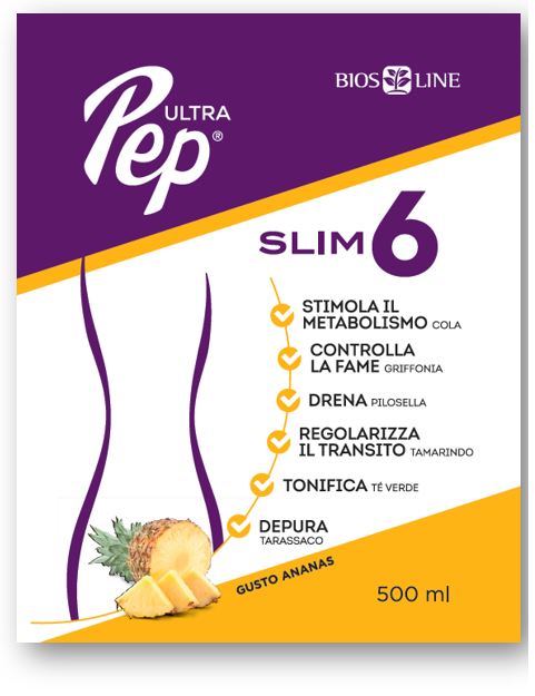 ULTRA PEP SLIM 6 ANANAS 500 ML - Metafarm