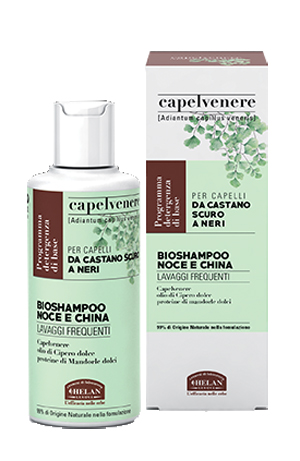 CAPELVENERE BIOSHAMPOO NOCE E CHINA 200 ML - Metafarm