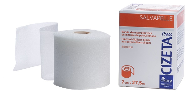 CIZETA PRESS SALVAPELLE SCHIUMA DI POLIURETANO SPESSORE 0,8MM M 27,5X7 CM - Metafarm