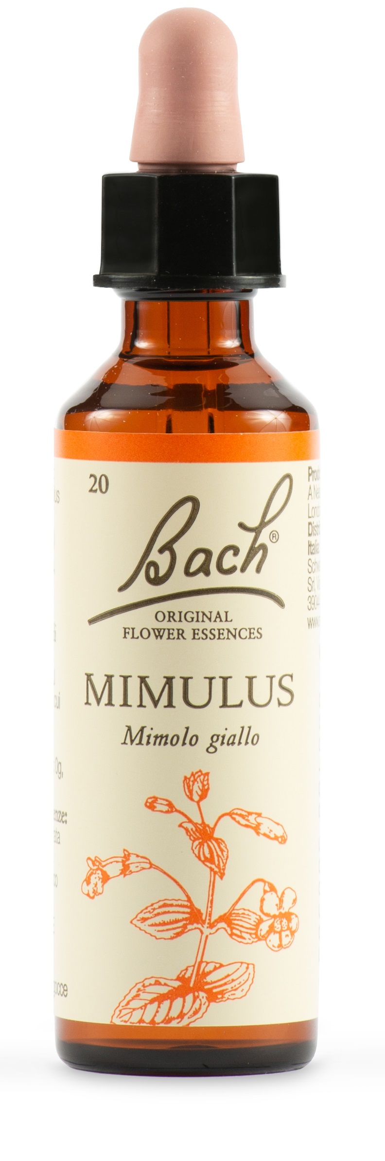 MIMULUS BACH ORIG 20 ML - Metafarm
