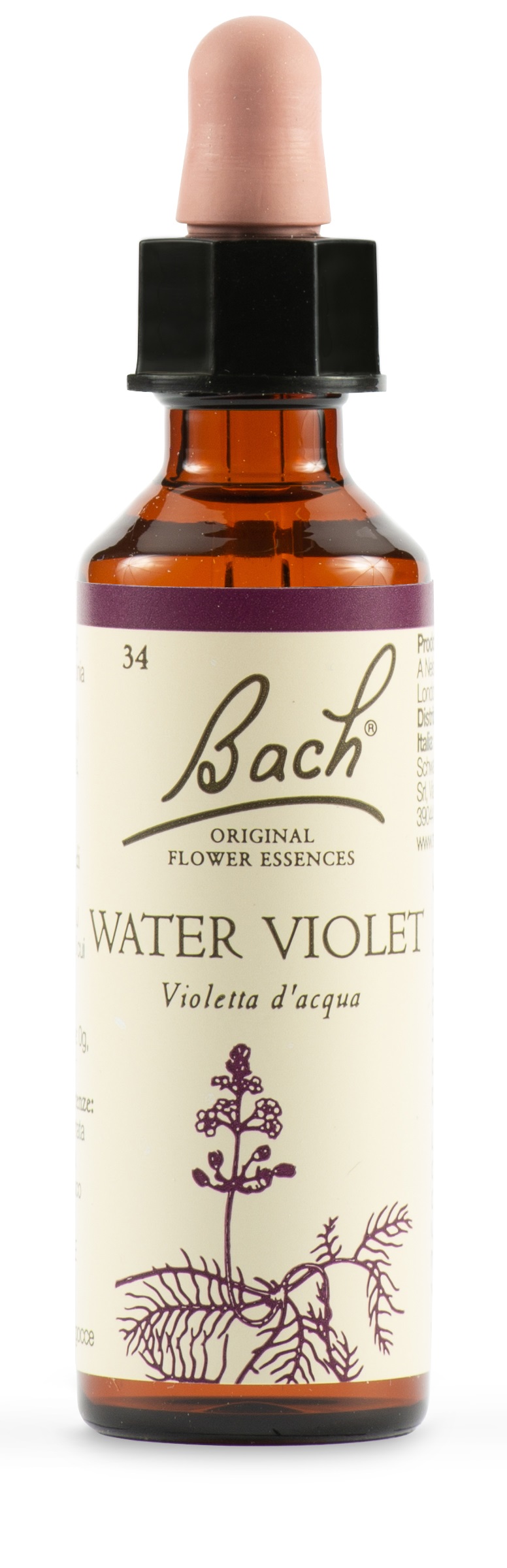 WATER VIOL BACH ORIG 20 ML - Metafarm