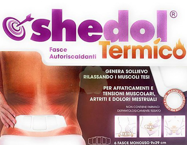 CEROTTO AUTORISCALDANTE SHEDOL TERMICO 6 PEZZI - Metafarm