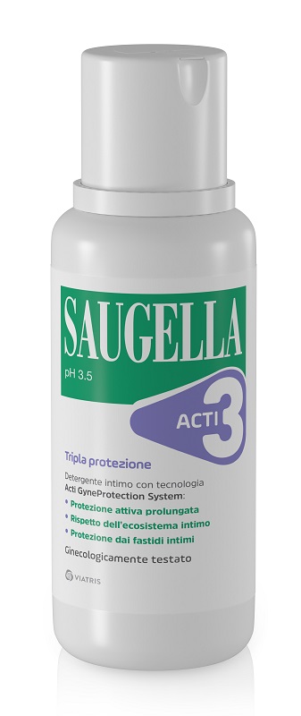 SAUGELLA ACTI3 DETERGENTE INTIMO 250 ML - Metafarm