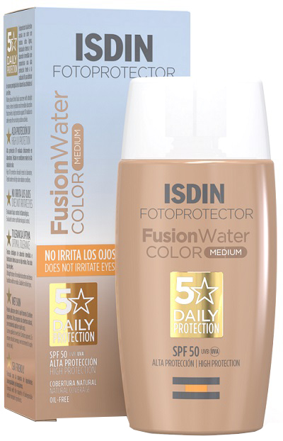 FOTOPROTECTOR FUSION WATER COLOR MEDIUM 50 ML - Metafarm