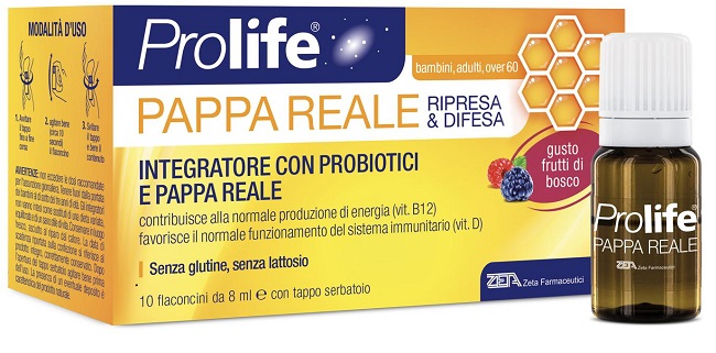 PROLIFE PAPPA REALE 10 FLACONI DA 8 ML - Metafarm