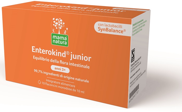 MAMA NATURA ENTEROKIND JUNIOR 10 FLACONCINI 10 ML - Metafarm