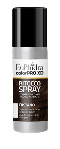 EUPHIDRA COLORPRO XD TINTURA RITOCCO SPRAY CAPELLI CASTANO 75 ML - Metafarm