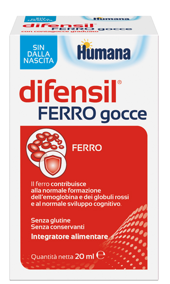 DIFENSIL FERRO GOCCE 20 ML - Metafarm