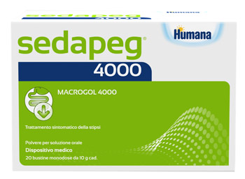 SEDAPEG 4000 20 BUSTINE MONODOSE X 10G HUMANA - Metafarm