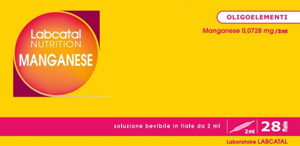 LABCATAL NUTRITION MANGANESE 28 FIALE 2 ML - Metafarm