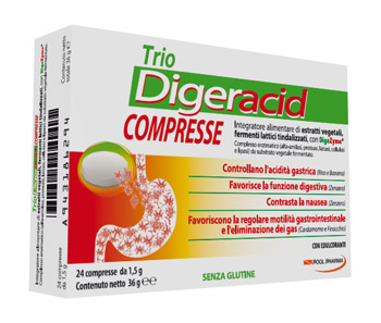 TRIO DIGERACID 24 COMPRESSE - Metafarm