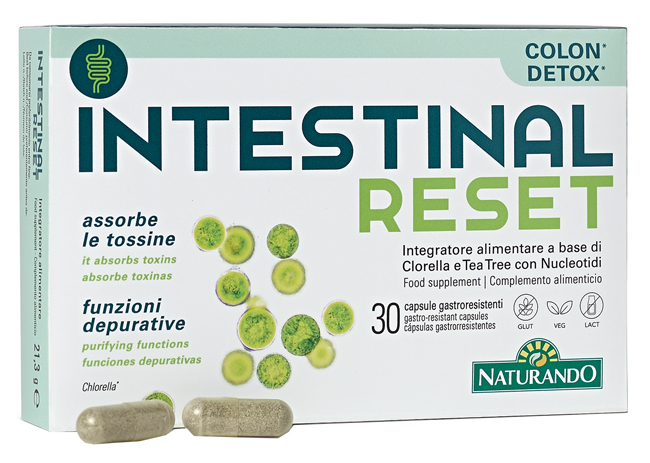 INTESTINAL RESET 30 CAPSULE - Metafarm