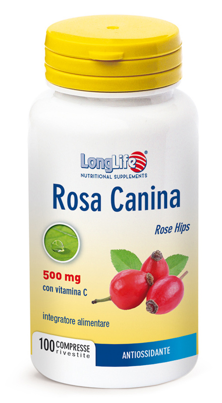 LONGLIFE ROSA CANINA 100 COMPRESSE RIVESTITE - Metafarm