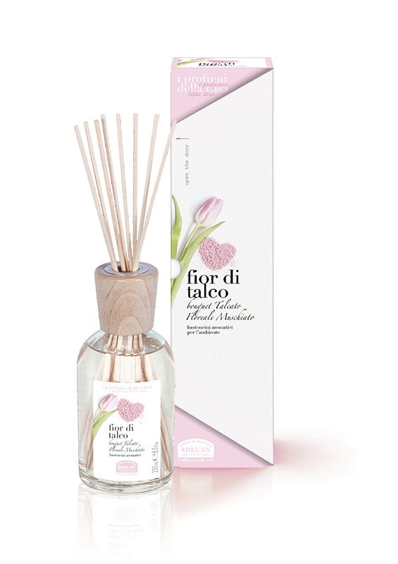I PROFUMI DELLA CASA FIOR DI TALCO-BASTONCINI AROMATICI 250 ML - Metafarm