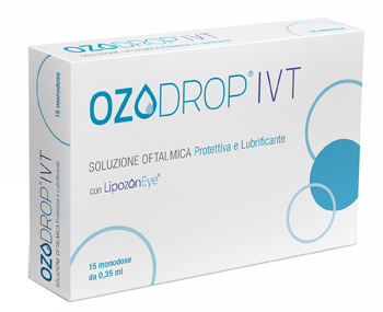 OZODROP IVT SOLUZIONE OFTALMICA BASE DI OLIO OZONIZZATO IN FOSFOLIPIDI 15 FLACONCINI MONODOSE DA 0,35 ML - Metafarm