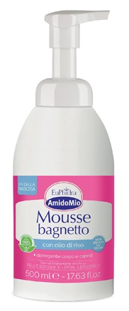 EUPHIDRA AMIDOMIO MOUSSE BAGNETTO 500 ML - Metafarm