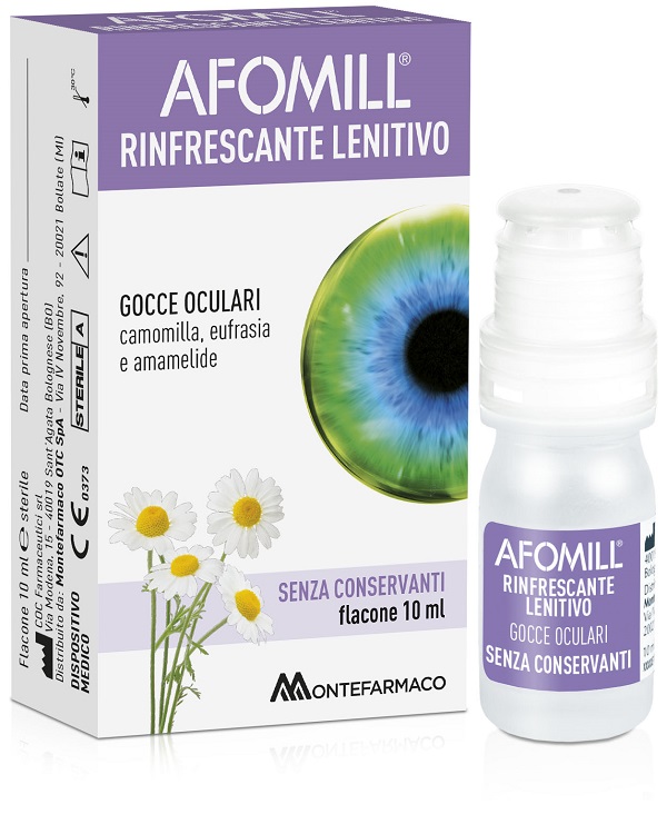 AFOMILL RINFRESCANTE SENZA CONSERVANTI 10 ML - Metafarm