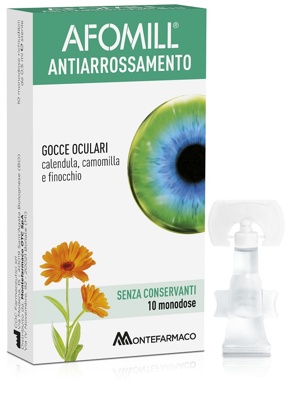 AFOMILL ANTIARROSSAMENTO SENZA CONSERVANTI 10 FIALE DA 0,5 ML - Metafarm