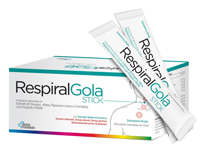 RESPIRAL GOLA 20 BUSTINE 10 ML - Metafarm