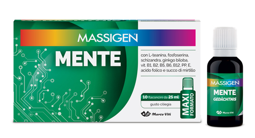 MASSIGEN MENTE 10 FLACONI DA 25 ML - Metafarm