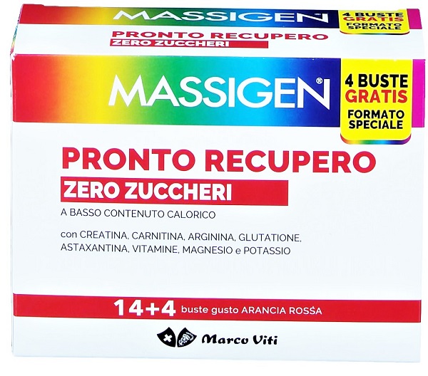 PRONTO RECUPERO ZERO ZUCCHERO 14 BUSTINE + 4 BUSTINE - Metafarm