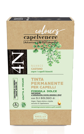 CAPELVENERE COLOURS TINTA CAPELLI 4N CASTANO - Metafarm