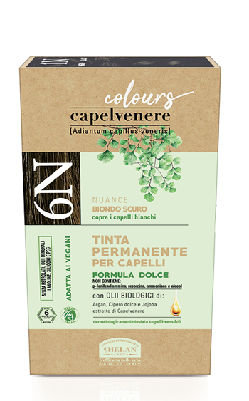 CAPELVENERE COLOURS TINTA CAPELLI 6N BIONDO SCURO - Metafarm