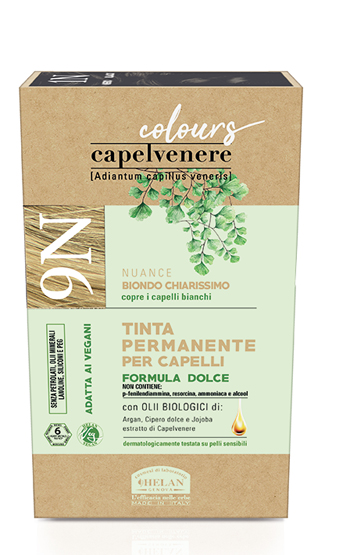 CAPELVENERE COLOURS TINTA CAPELLI 9N BIONDO CHIARISSIMO - Metafarm